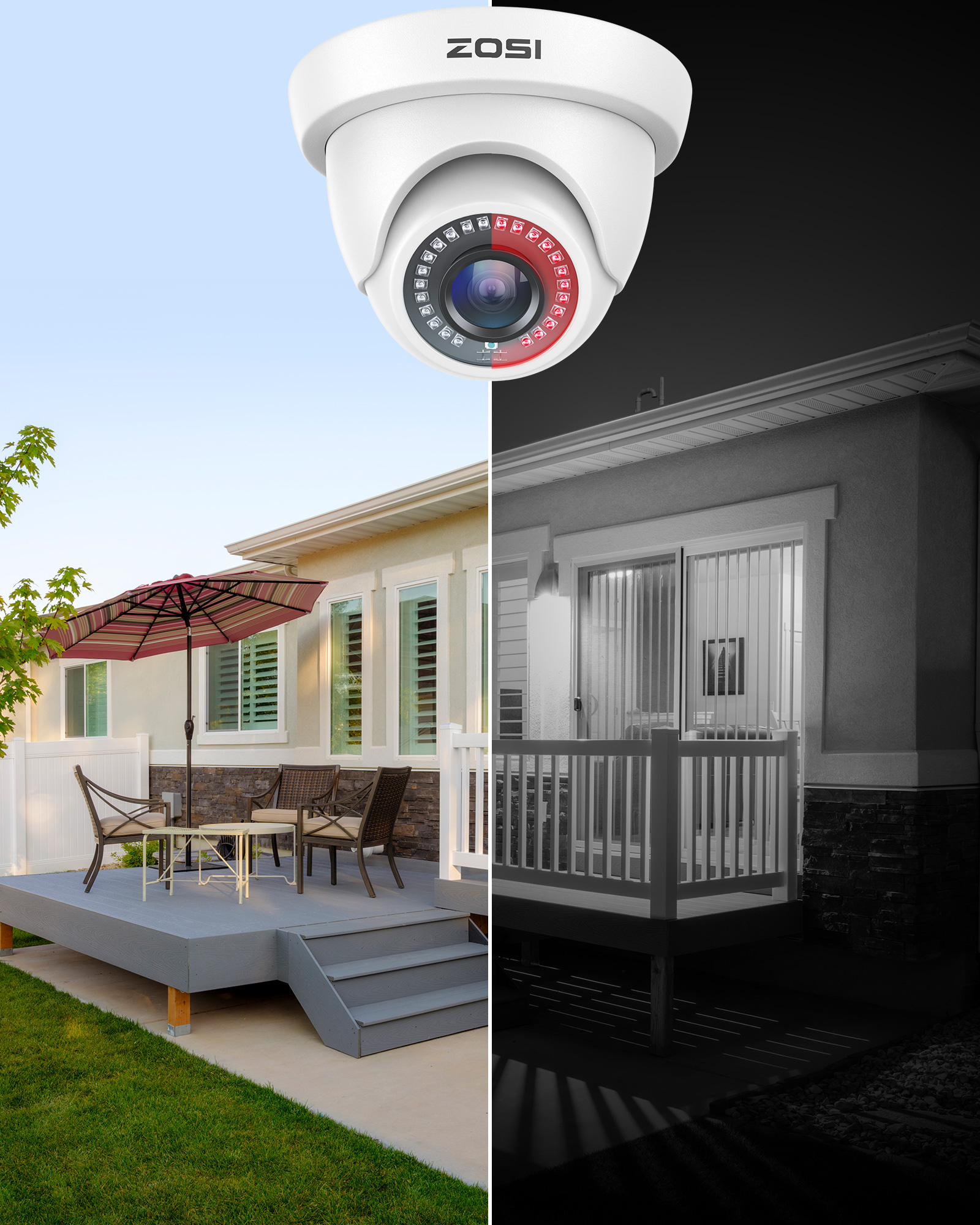 ZOSI 4 Pack 1080P 1920TVL HD-T - đánh giá và giá Home Security Cameras Uk