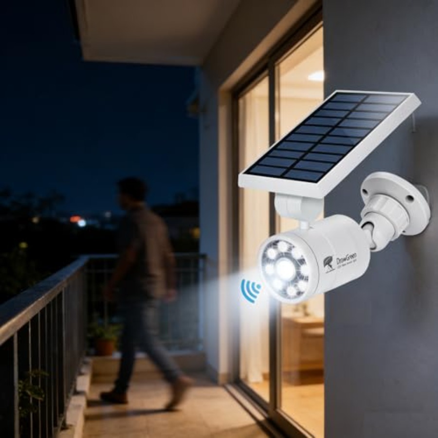Aluminum Solar Motion Sensor L - đánh giá và giá Solar Security Light