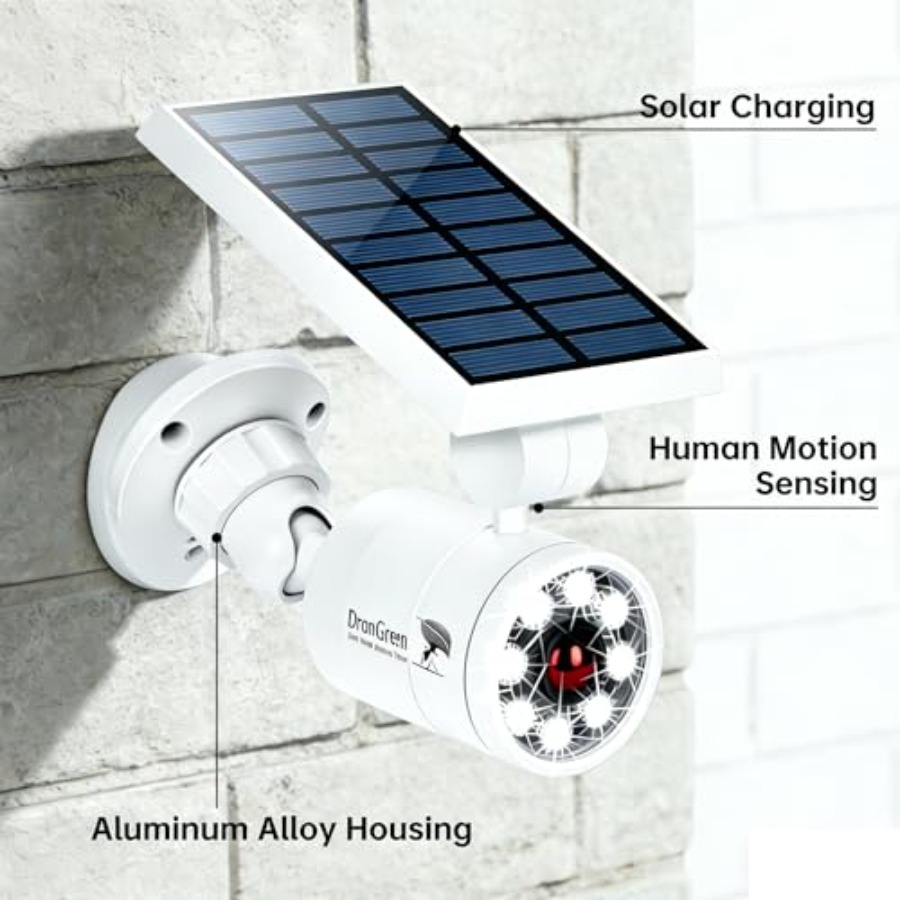 Aluminum Solar Motion Sensor L - đánh giá và giá Solar Security Light