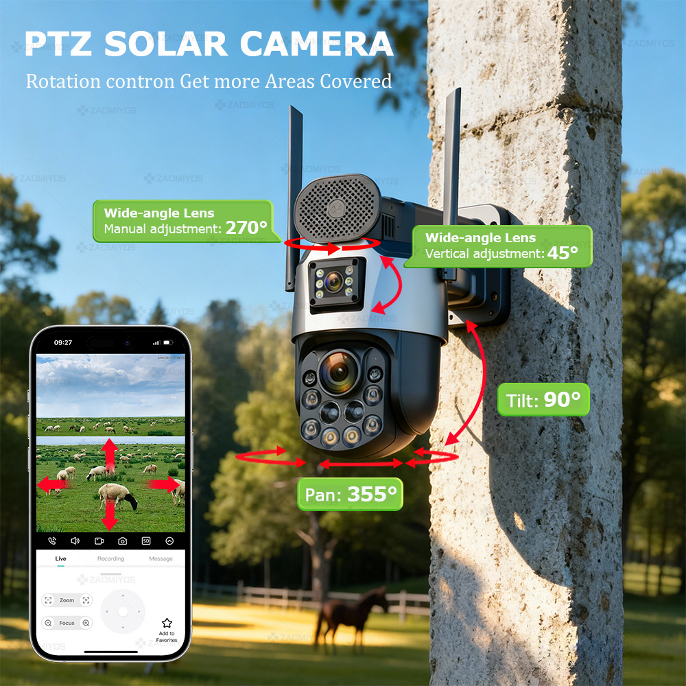 Dual Lens Home Outdoor Surveil - đánh giá và giá Alarm Siren Outdoor