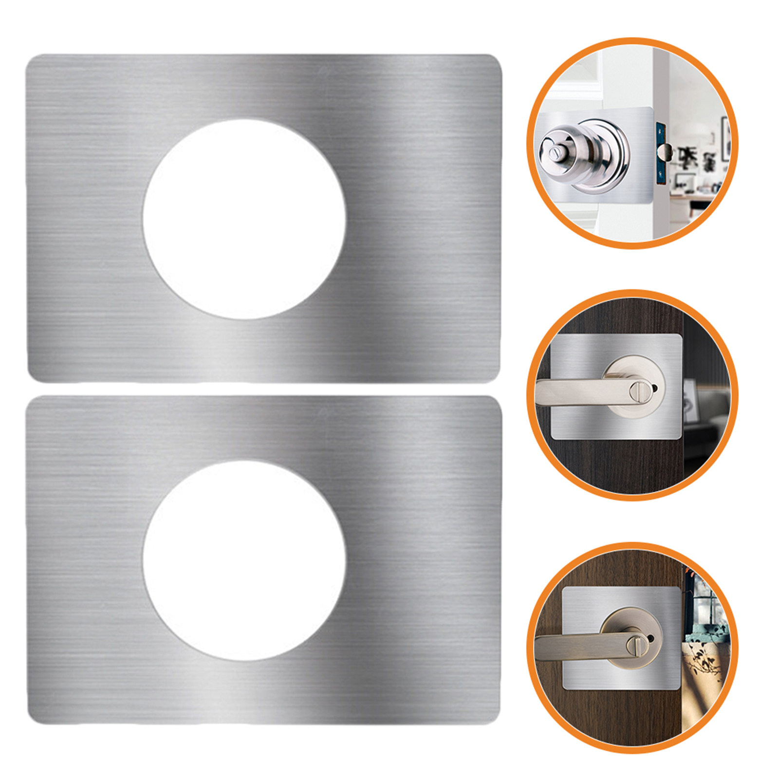 2Pcs Door Reinforcement Plate  - đánh giá và giá Door Reinforcer Kit